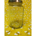 16oz Oval-Hexagon Jar with Lids